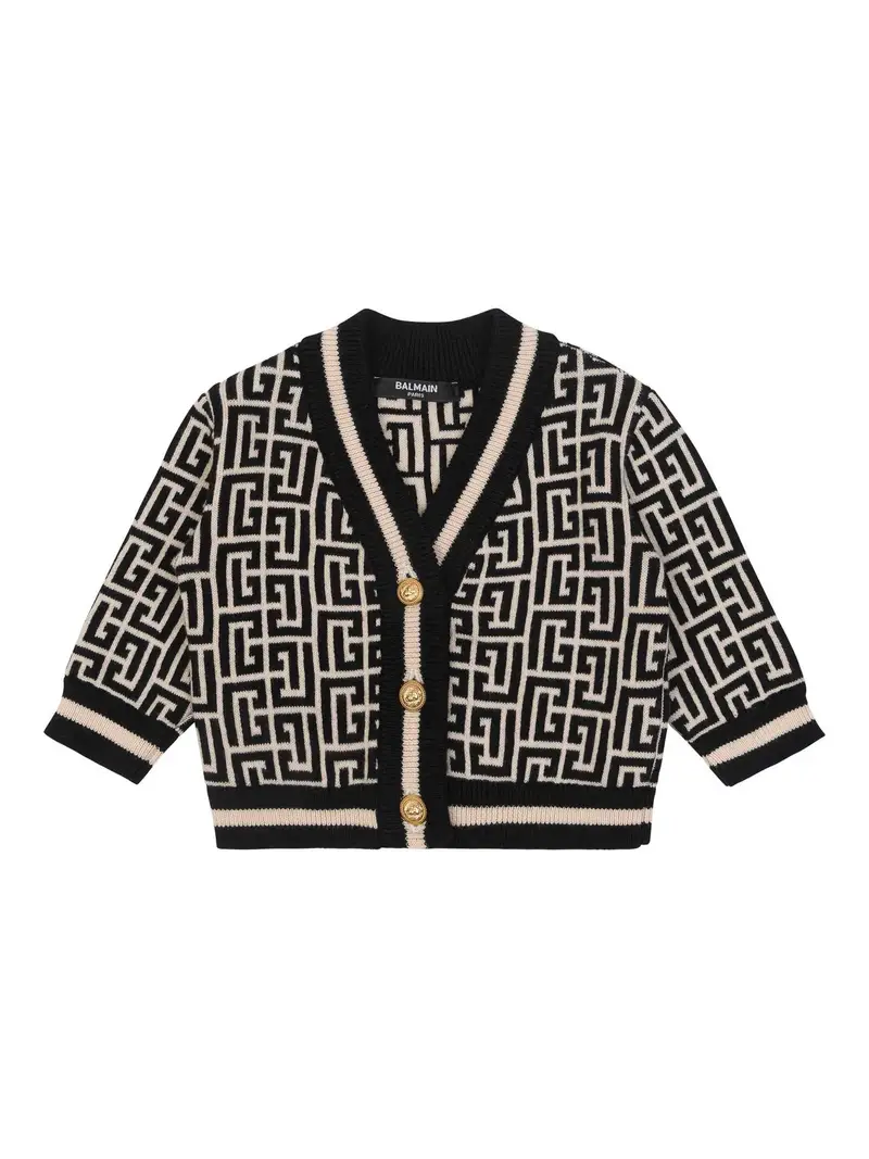 Balmain Cardigan Crema 3999406