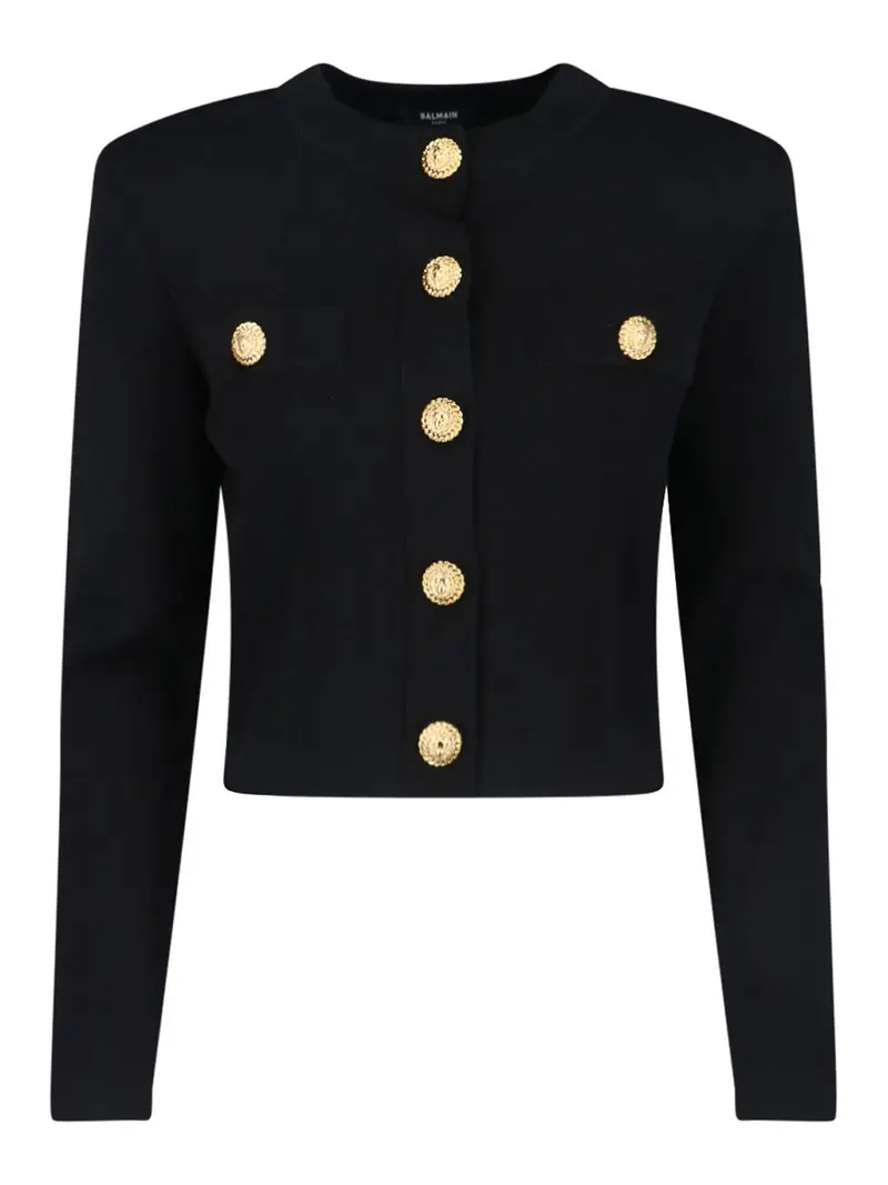 Balmain Cardigan Nero 4203954