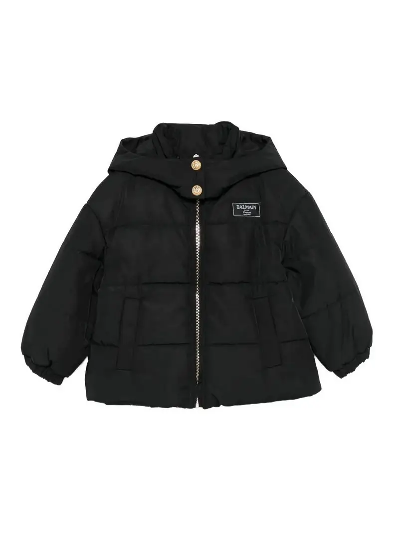 Giubbino Con Logo Nero