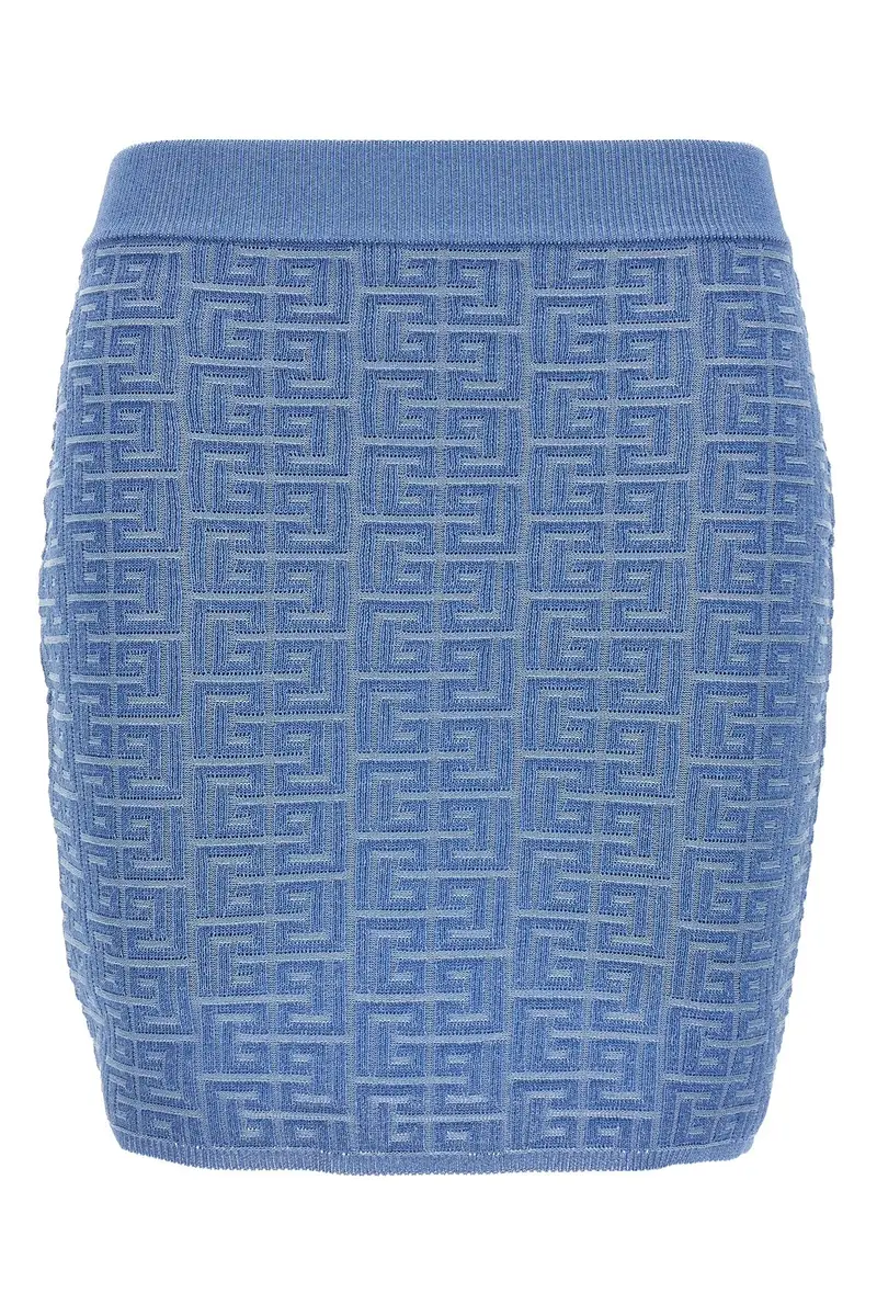 Gonna Mini Pb Azzurro