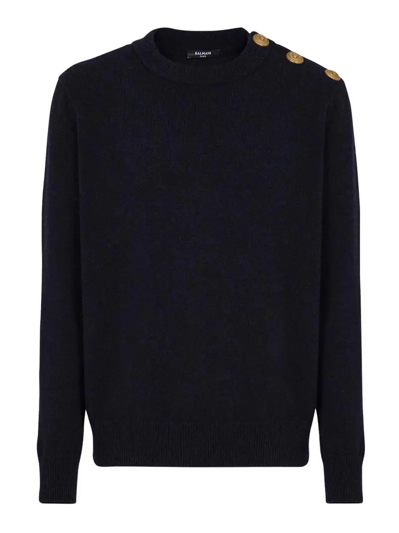 Jumper Eco-Cashmere Blu