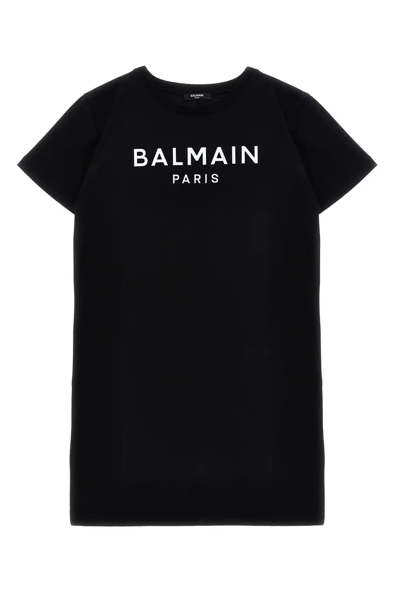 Abito Logo Rilievo Bianco