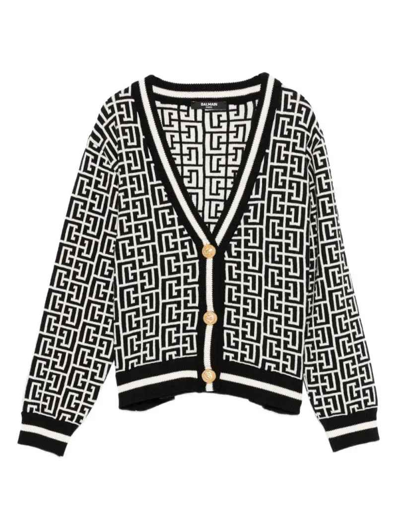 BALMAIN KIDS Cardigan Nero 2540949