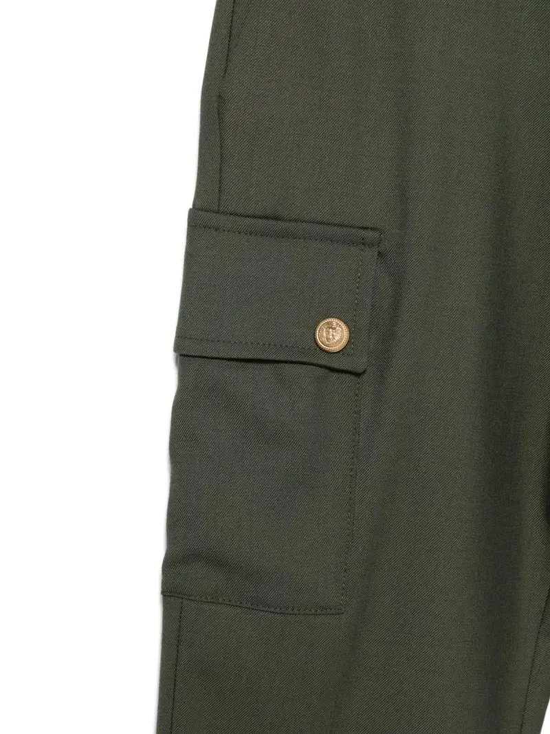 Cargo Verde Oliva con Bottoni miniatura 2