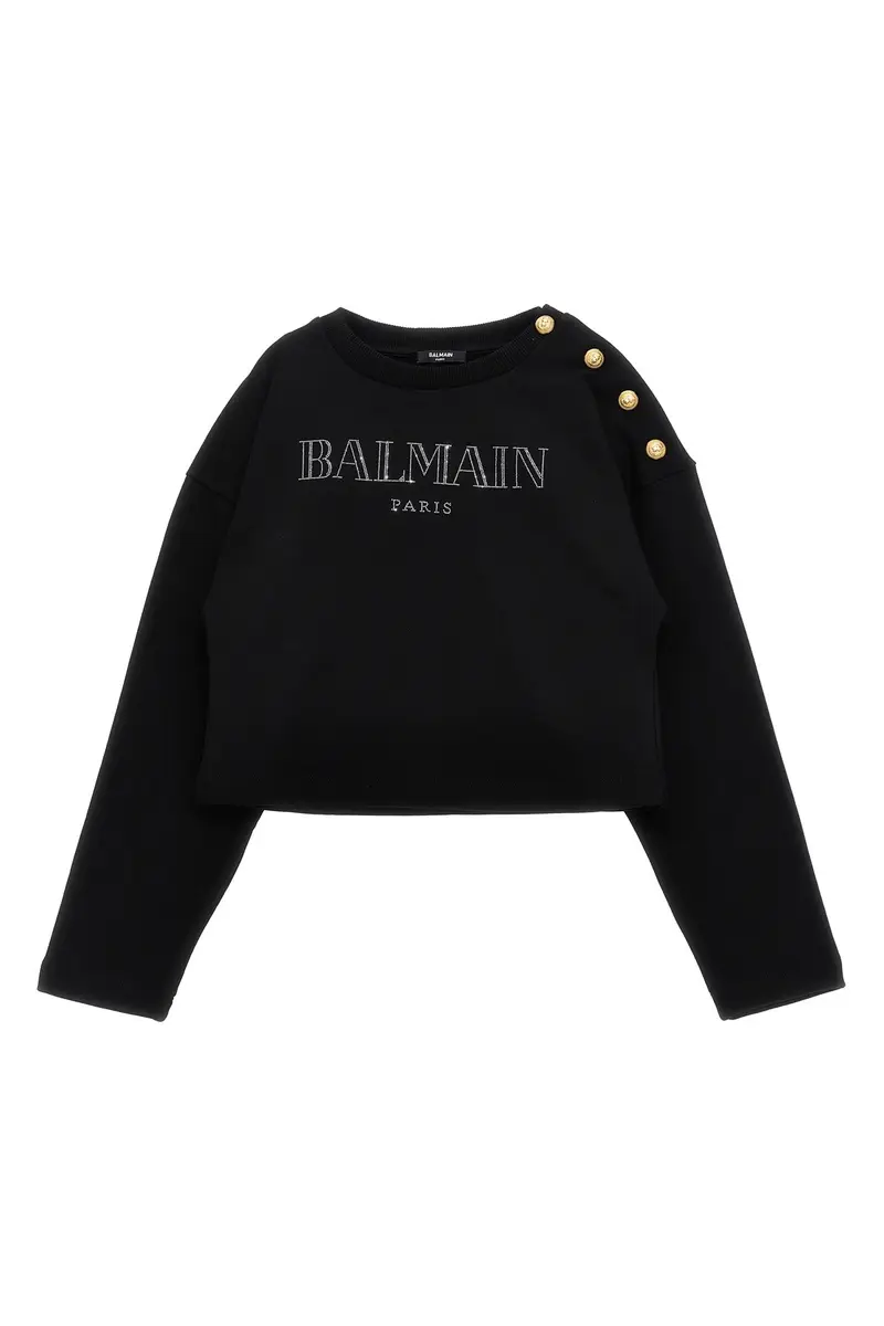 Felpa Balmain Vintage Nero