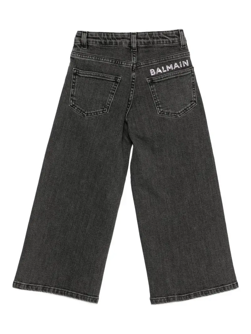 BALMAIN KIDS Jeans Argento 2541245 miniatura 3