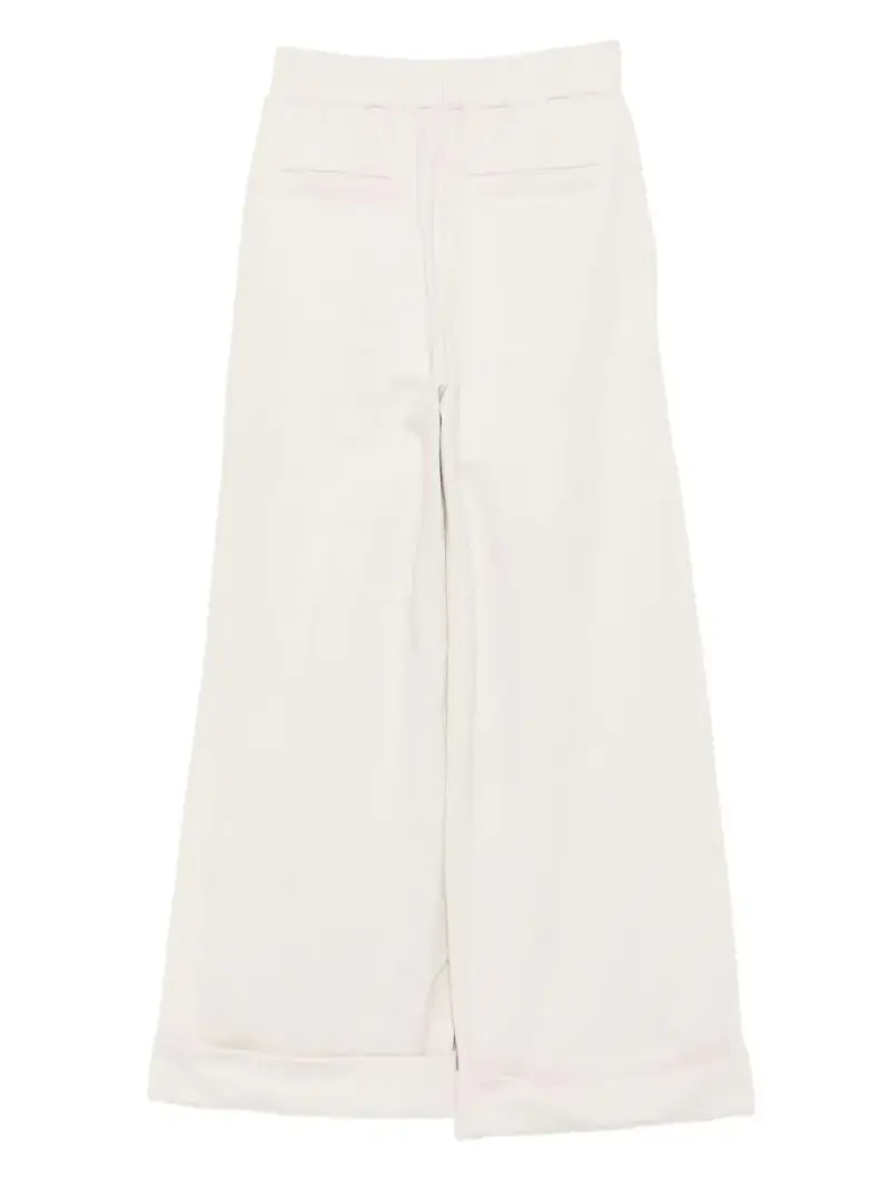 Pantaloni Bambina con Bottoni Oro Crema miniatura 3