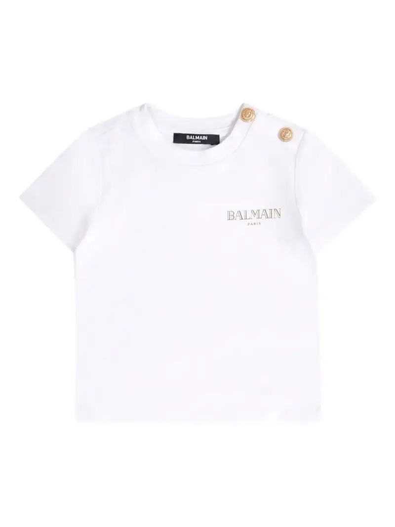 BALMAIN KIDS T-shirt Oro 2541179