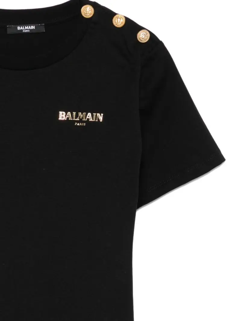 BALMAIN KIDS T-shirt Nero 2540951 miniatura 2