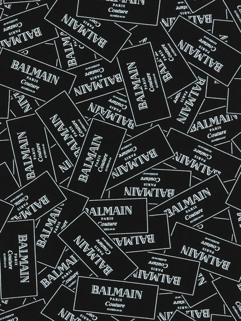 BALMAIN KIDS T-shirt Nero 2541217 miniatura 2