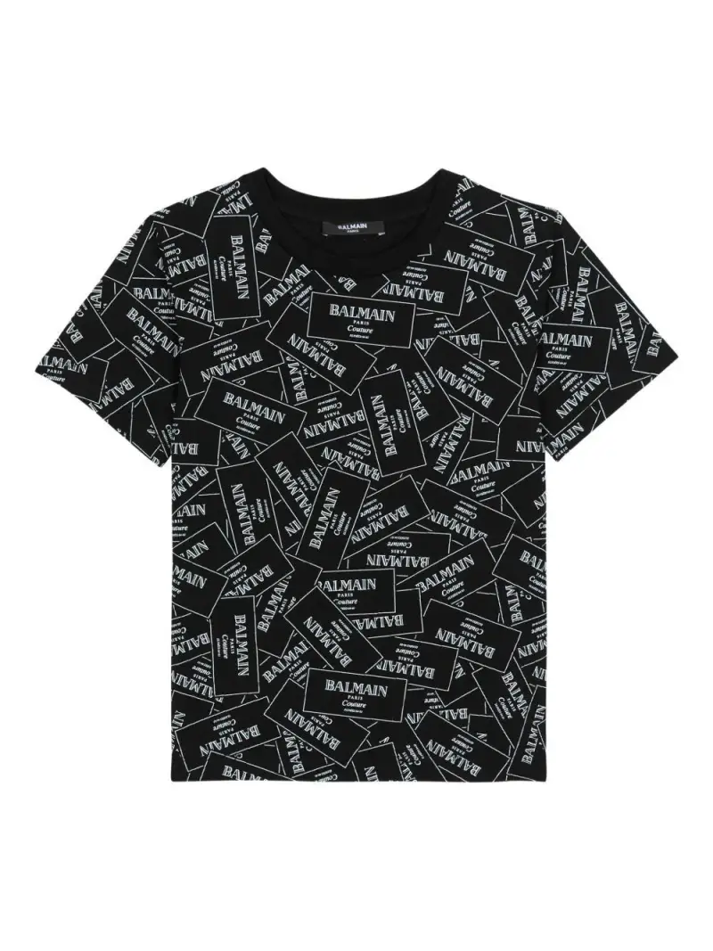 BALMAIN KIDS T-shirt Nero 2541217