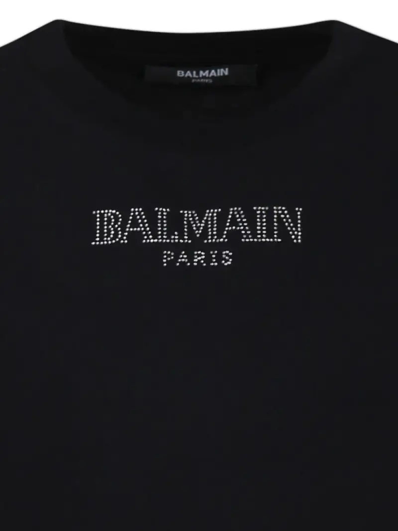 BALMAIN KIDS T-shirt Nero 2538198 miniatura 2