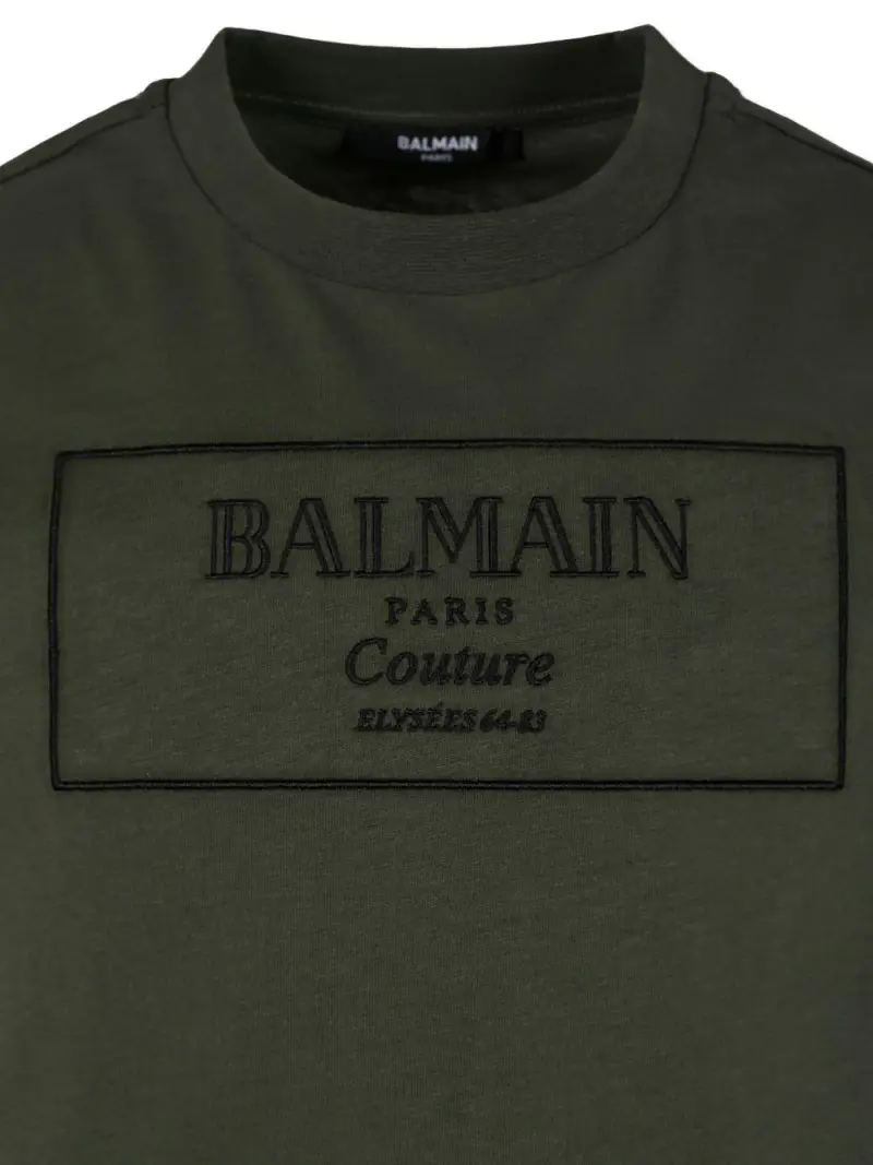 BALMAIN KIDS T-shirt Verde 2541260 miniatura 2