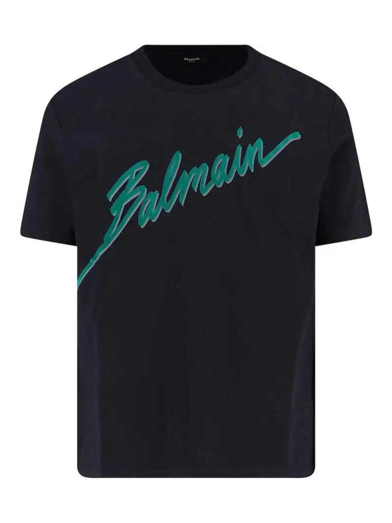 Balmain T-shirt Verde 3341402