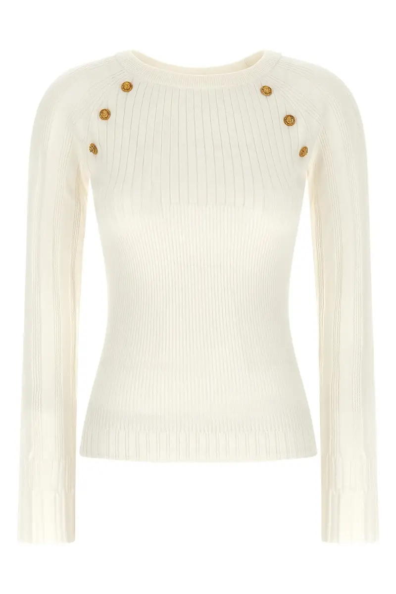 Maglia 3 Bottoni Bianco