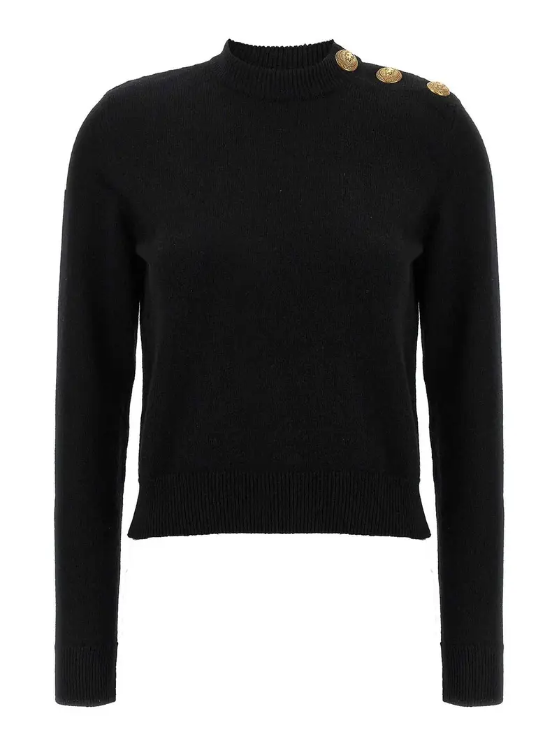 Maglione eco-cashmere Nero