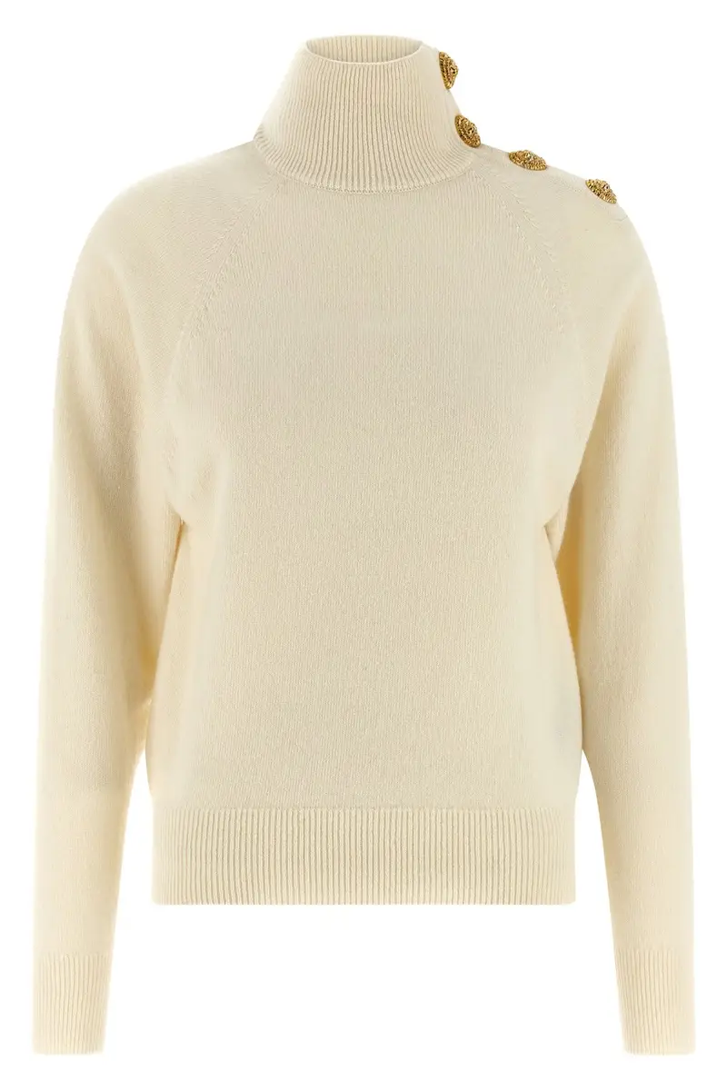 Maglione Lana Cashmere Bianco