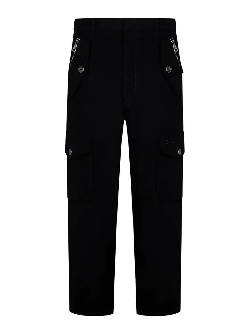 Balmain Pantaloni cargo Nero 3313861