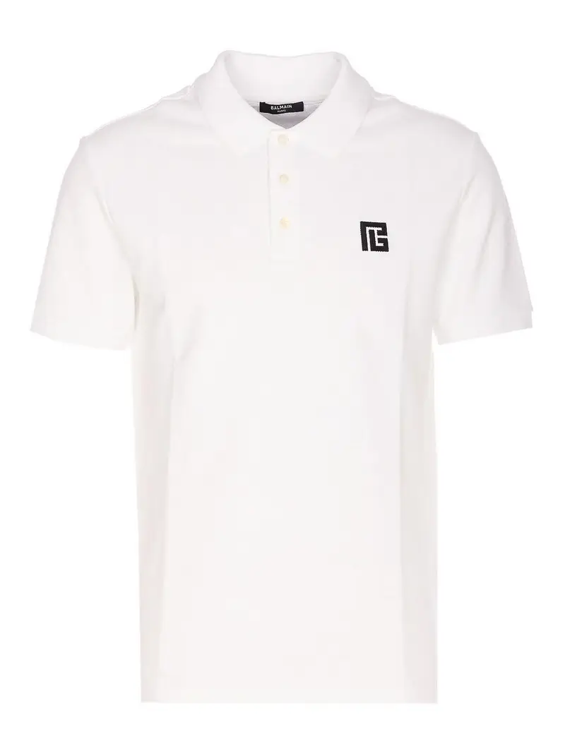 Balmain Polo Bianco 4183705