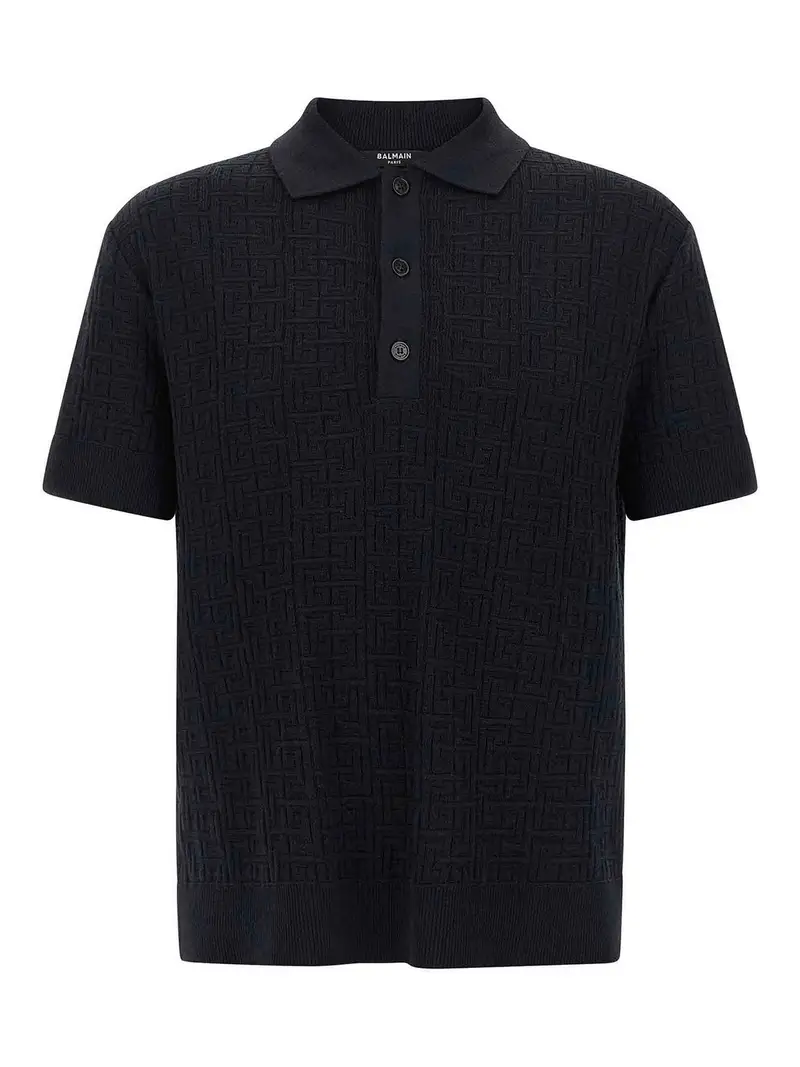 Balmain Polo Blu 4354642