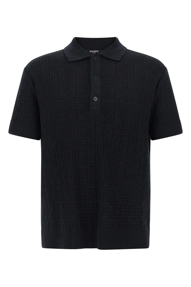Balmain Polo Blu 3924258