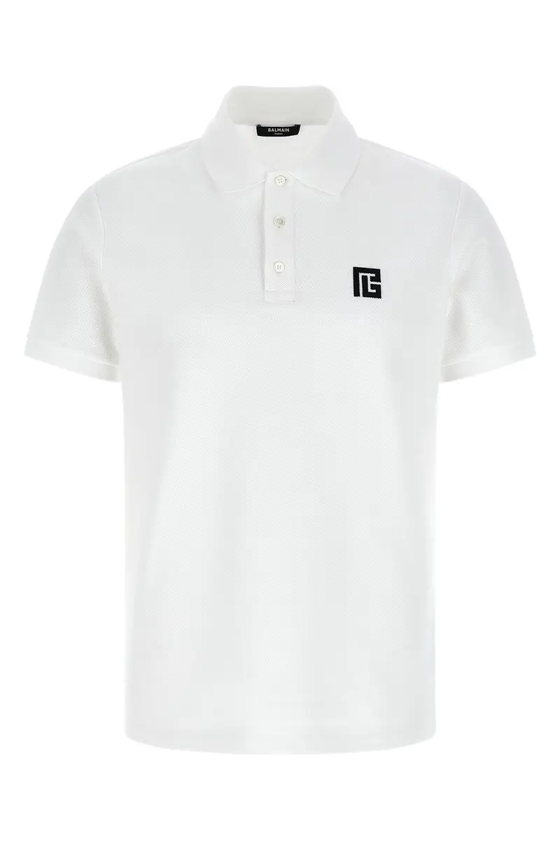 Balmain Polo Bianco 3908949