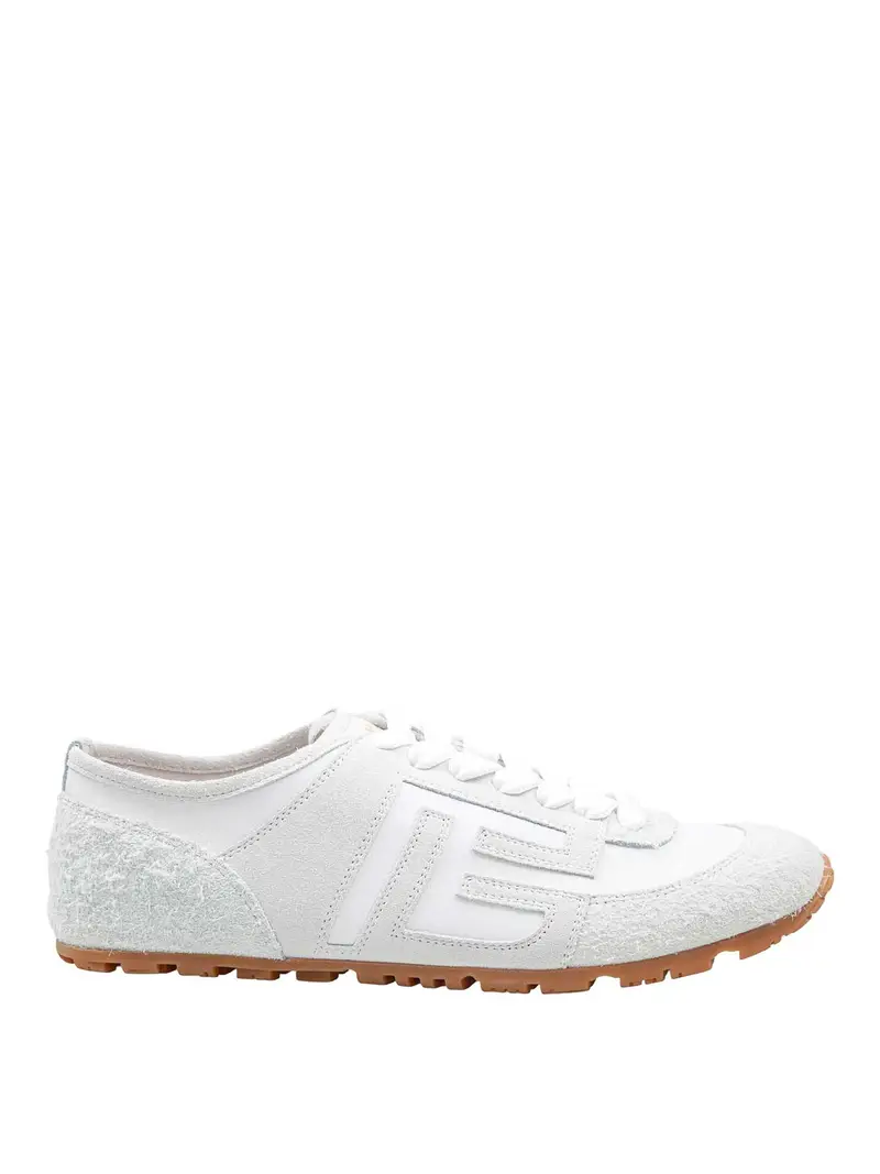 Balmain Sneakers Racer 45 Bianco