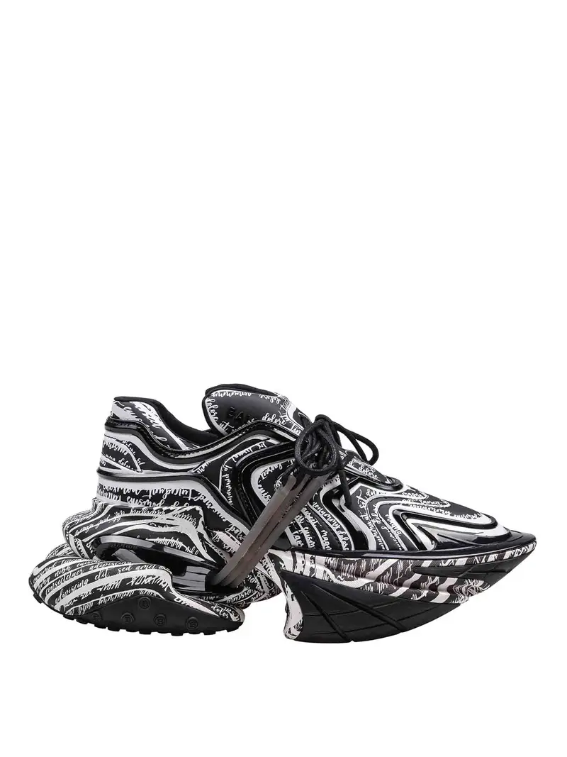 Sneakers Unicorn Wave Colore Nero/Bianco