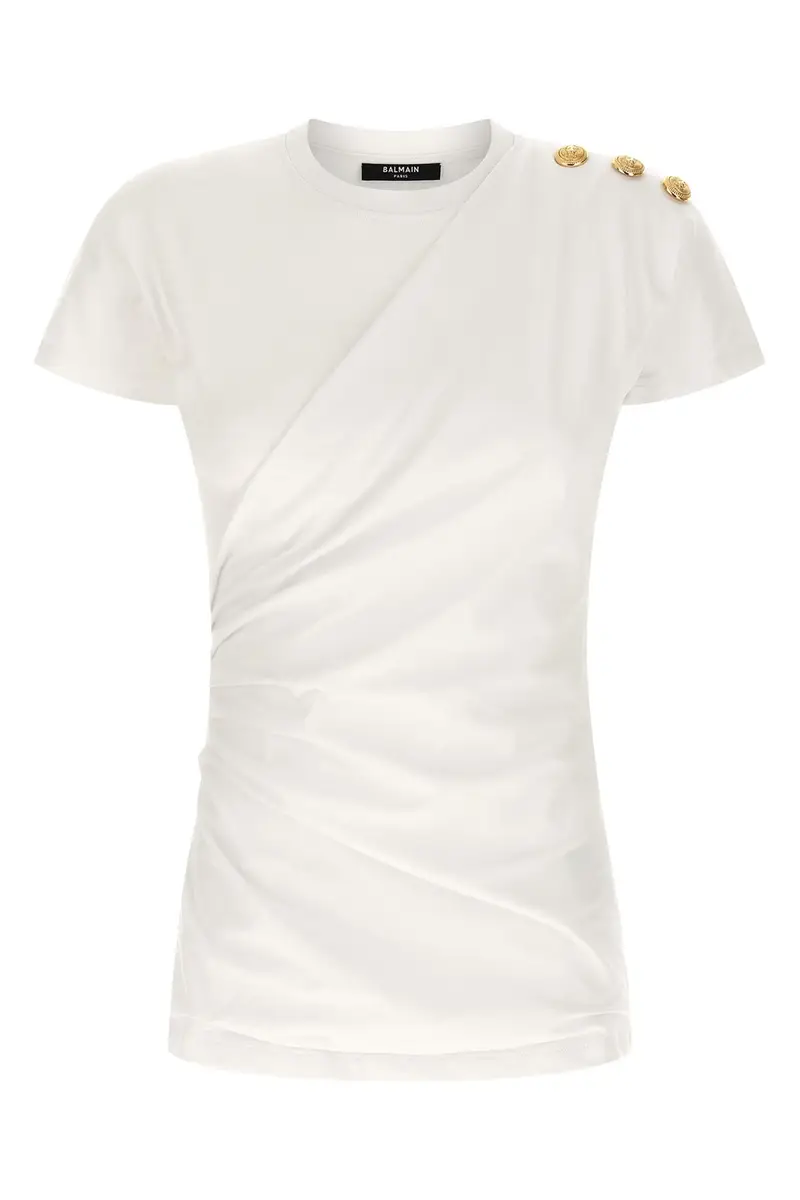 Balmain T-shirt Bianco 3908963