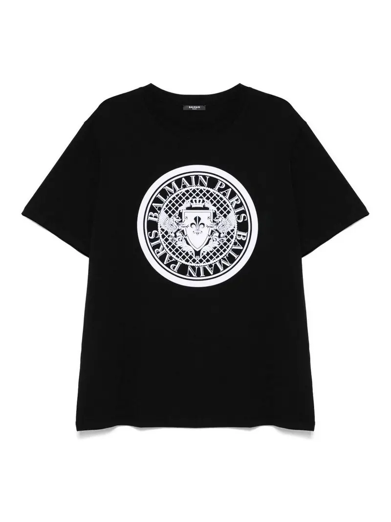 Balmain T-shirt Nero 3334598