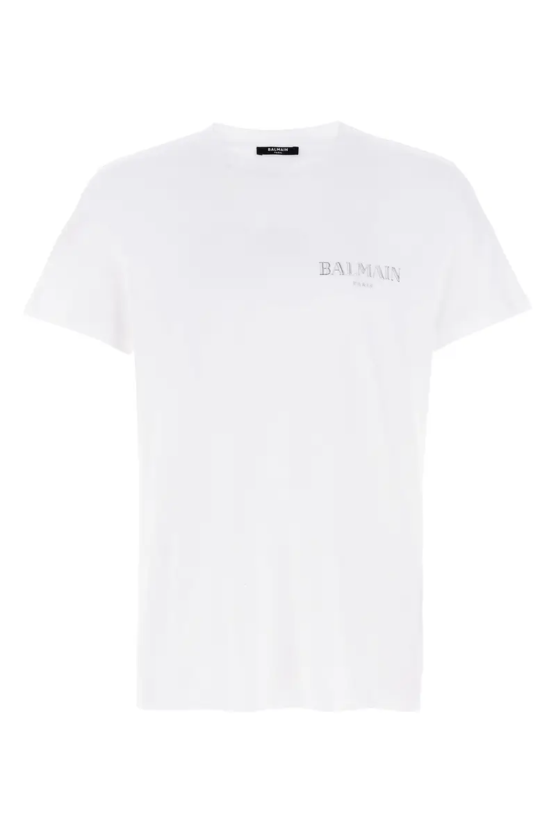 T-Shirt Balmain Vintage Bianco