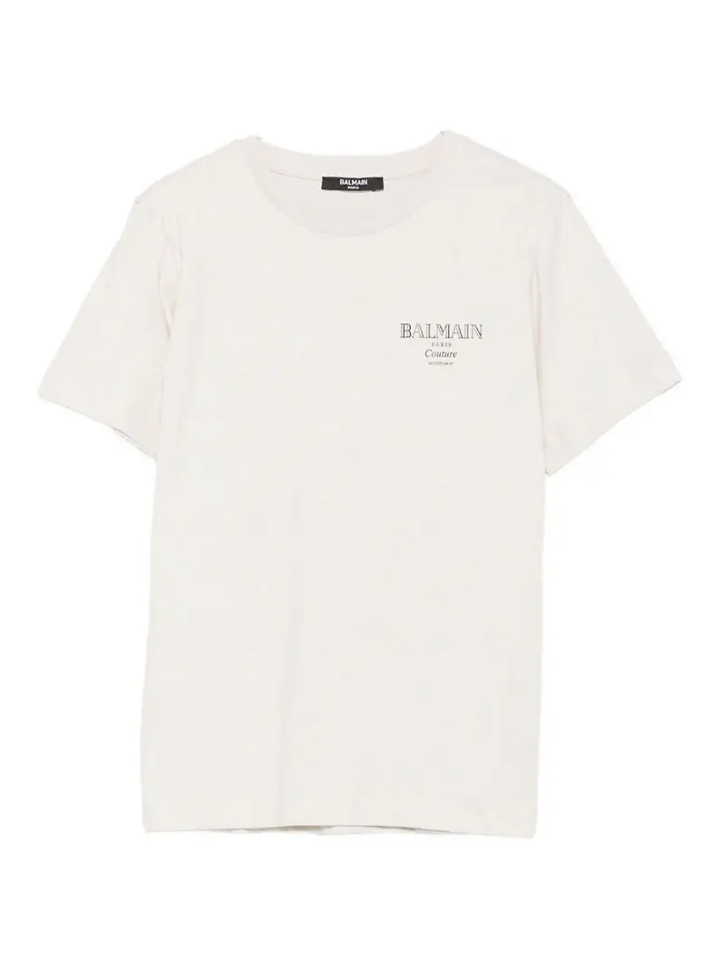 Balmain T-shirt Oro 3257179