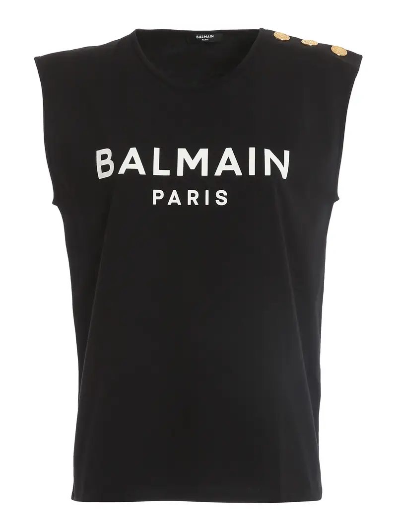 Balmain T-shirt Nero 3311112