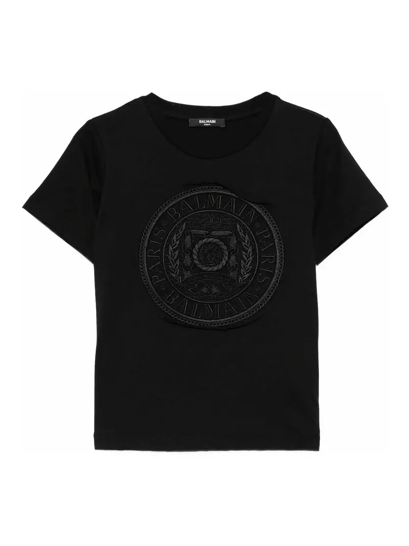 T-Shirt Con Logo Nero