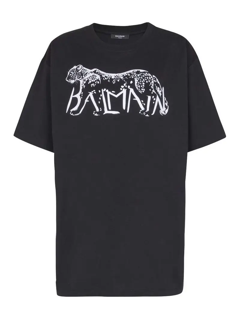 Balmain T-shirt Nero 4008269