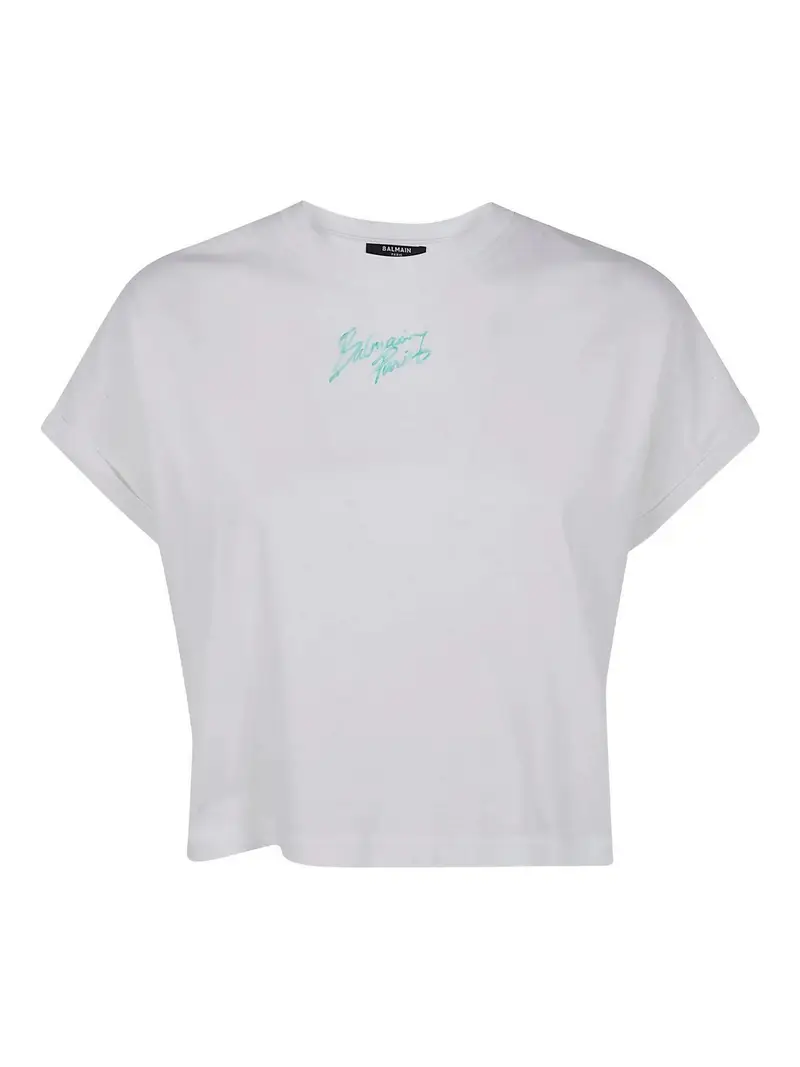 T-shirt corta Ss Bianco