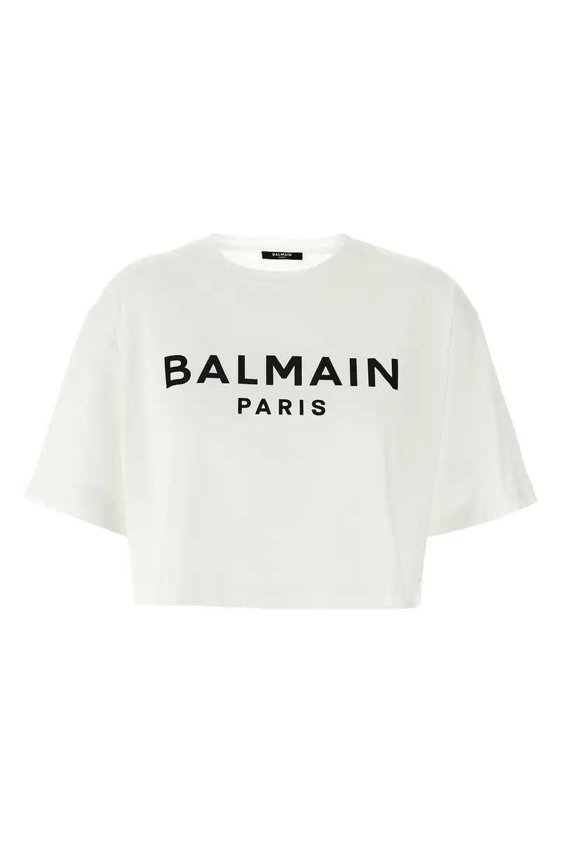 Balmain T-shirt Bianco 2545288