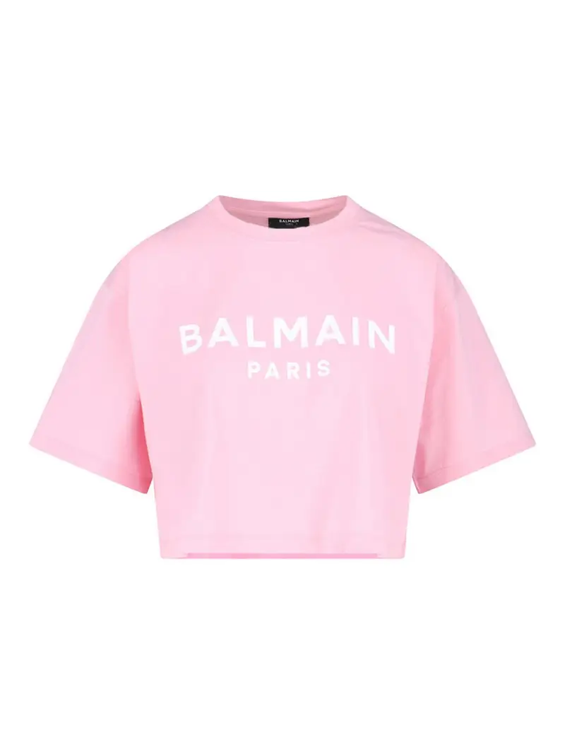 Balmain T-shirt Rosa 3282516