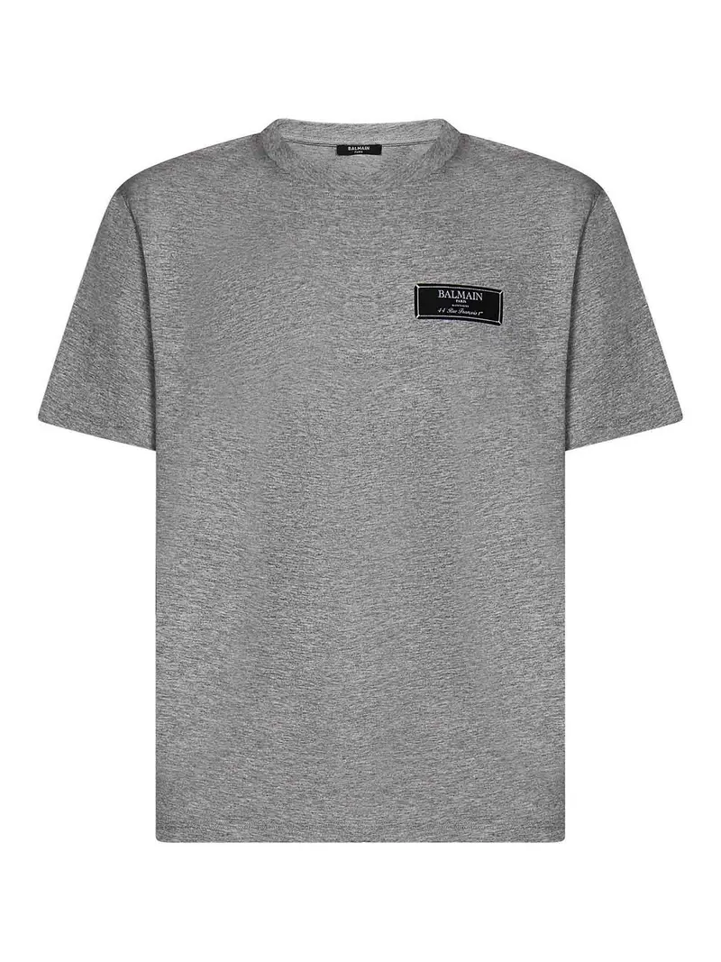 Balmain T-shirt Grigio 3293645