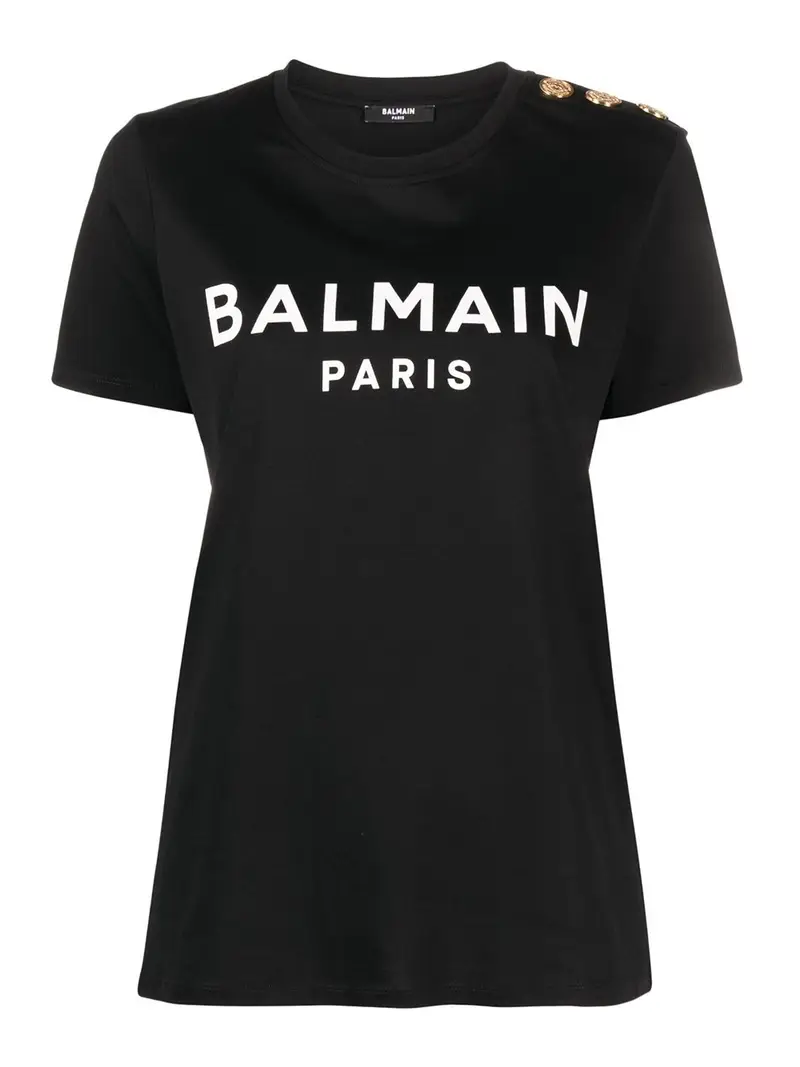 Balmain T-shirt Nero 4127469