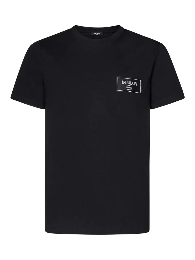 Balmain T-shirt Nero 3343614