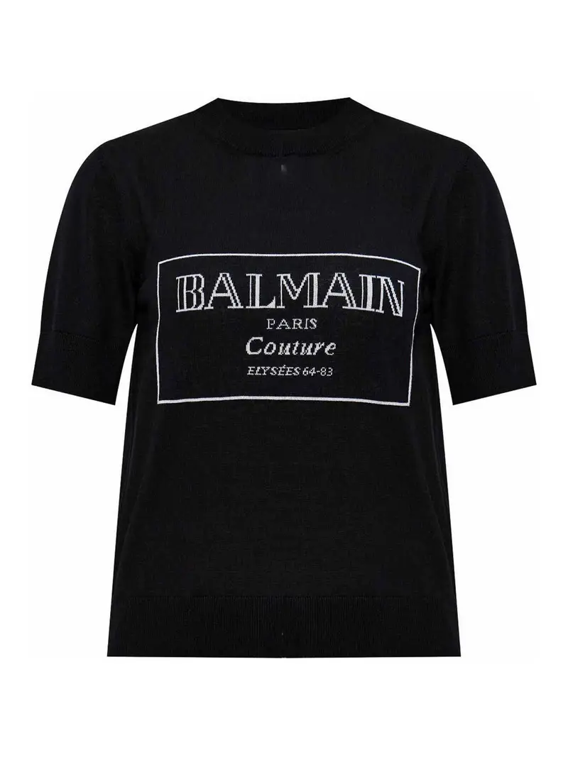 Balmain T-shirt Nero 3869691