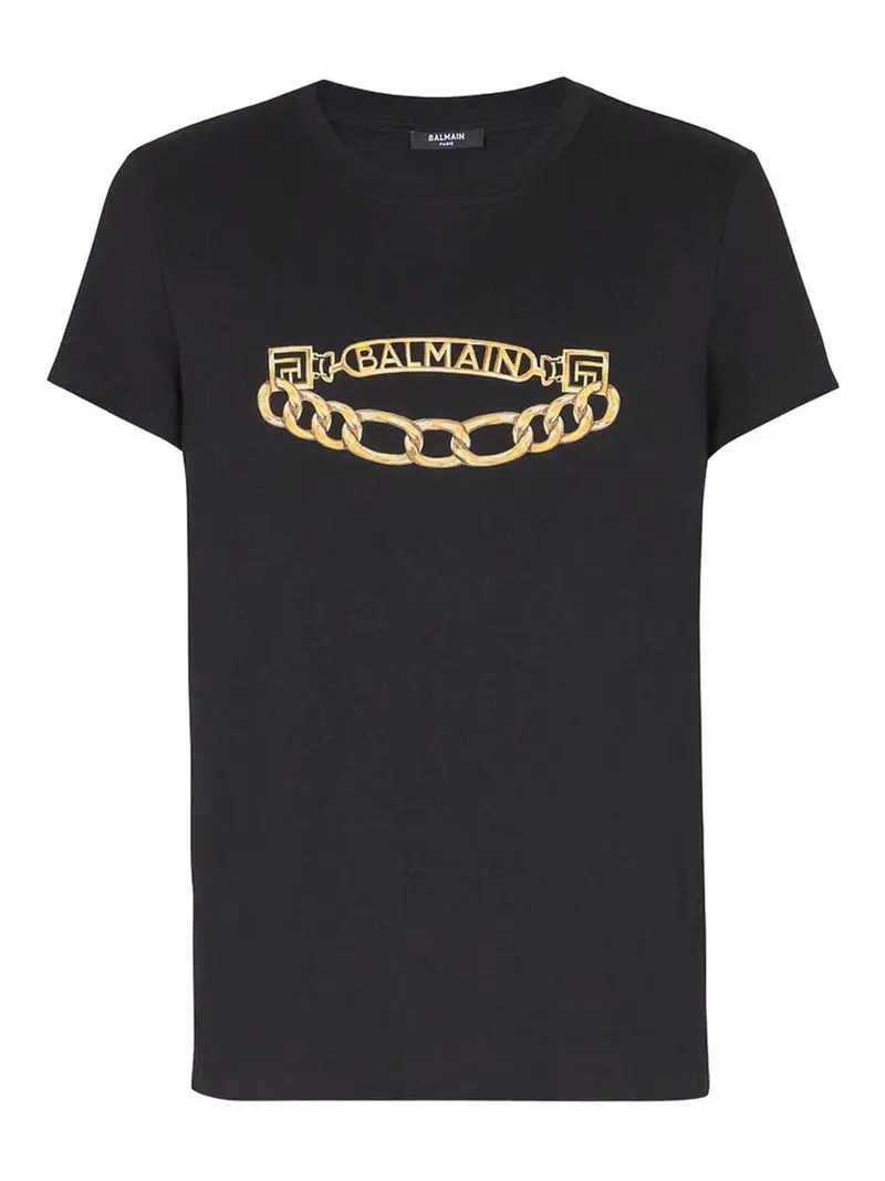 Balmain T-shirt Nero 4186130