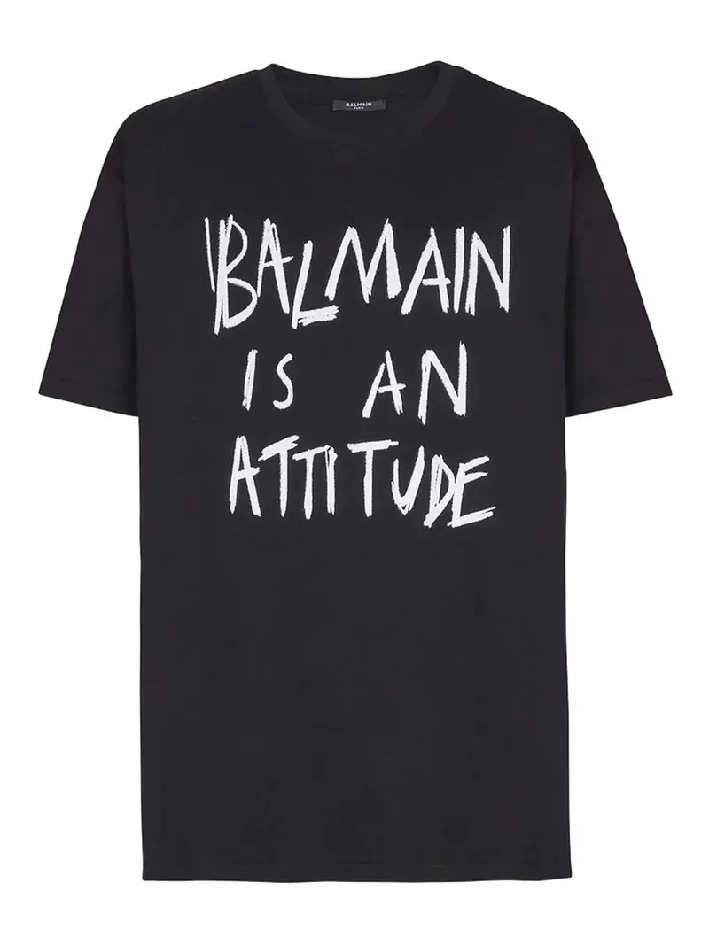 Balmain T-shirt Nero 4204067