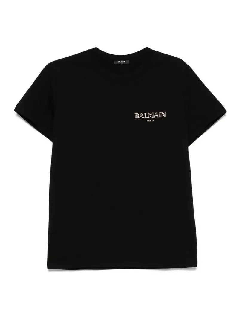 T-shirt vintage in gel Nero