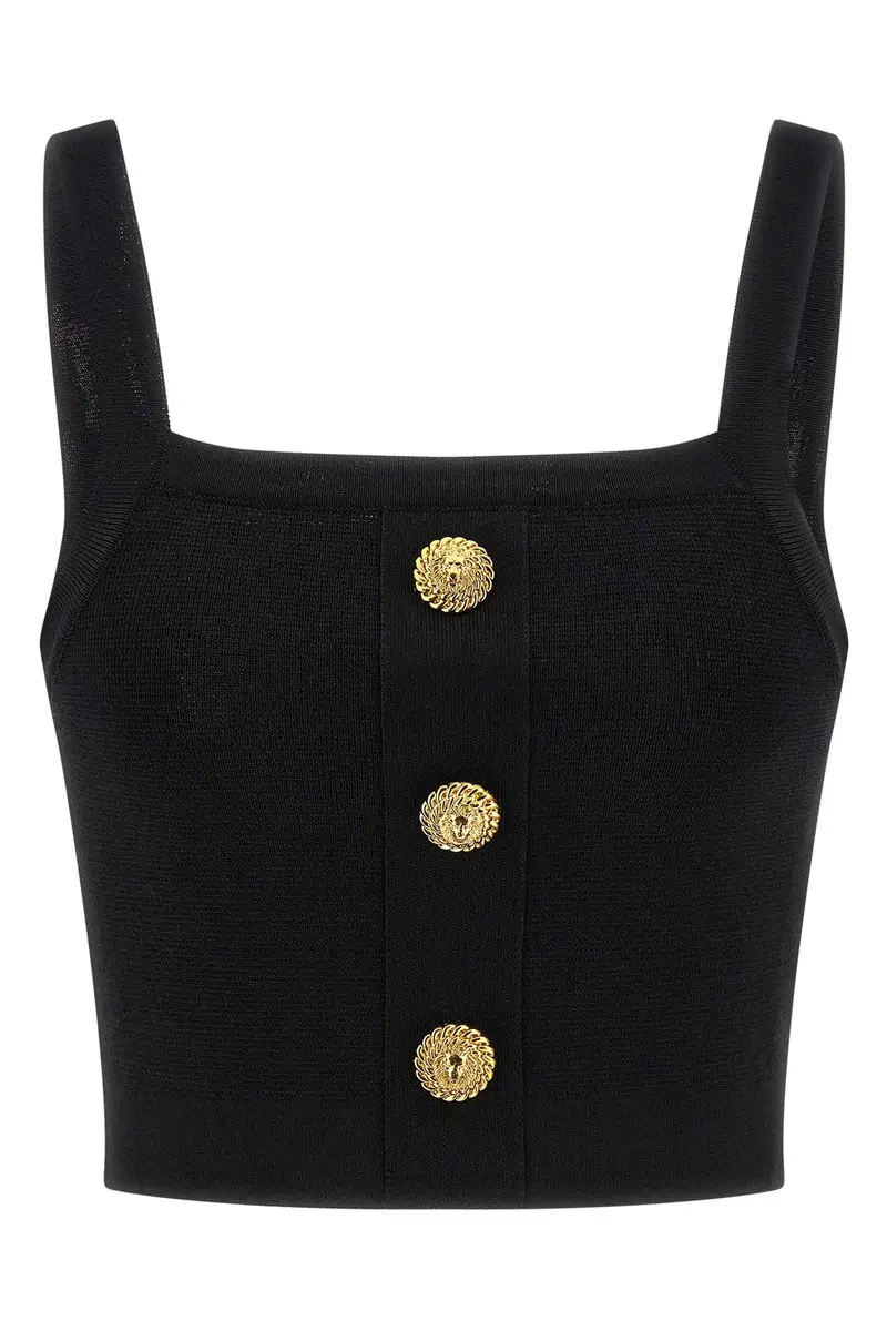 Balmain Top Nero 3908959