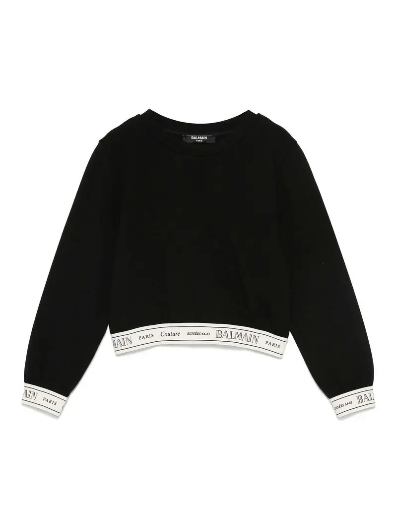 Balmain Top Nero 4007251