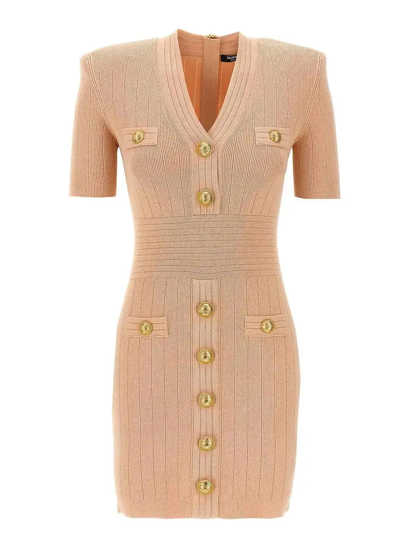 Vestito Color Carne E Neutri