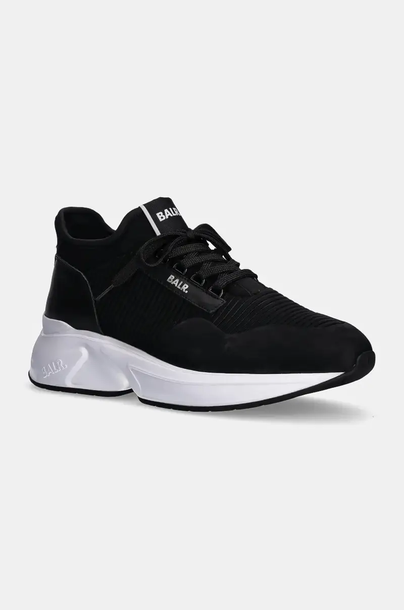 . sneakers Brand Luxe Knitted Runner colore nero B1513.1024