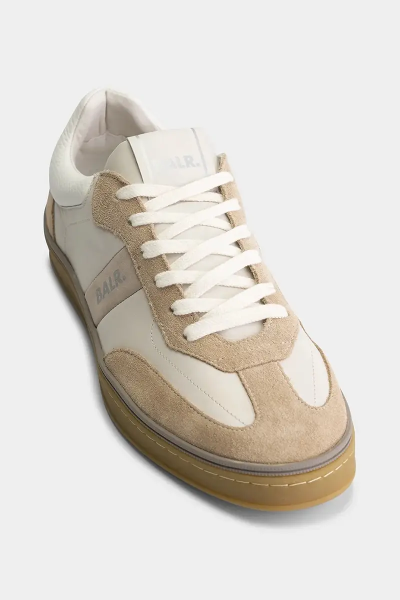 sneakers in pelle London Classic colore beige B1511.1049 miniatura 5